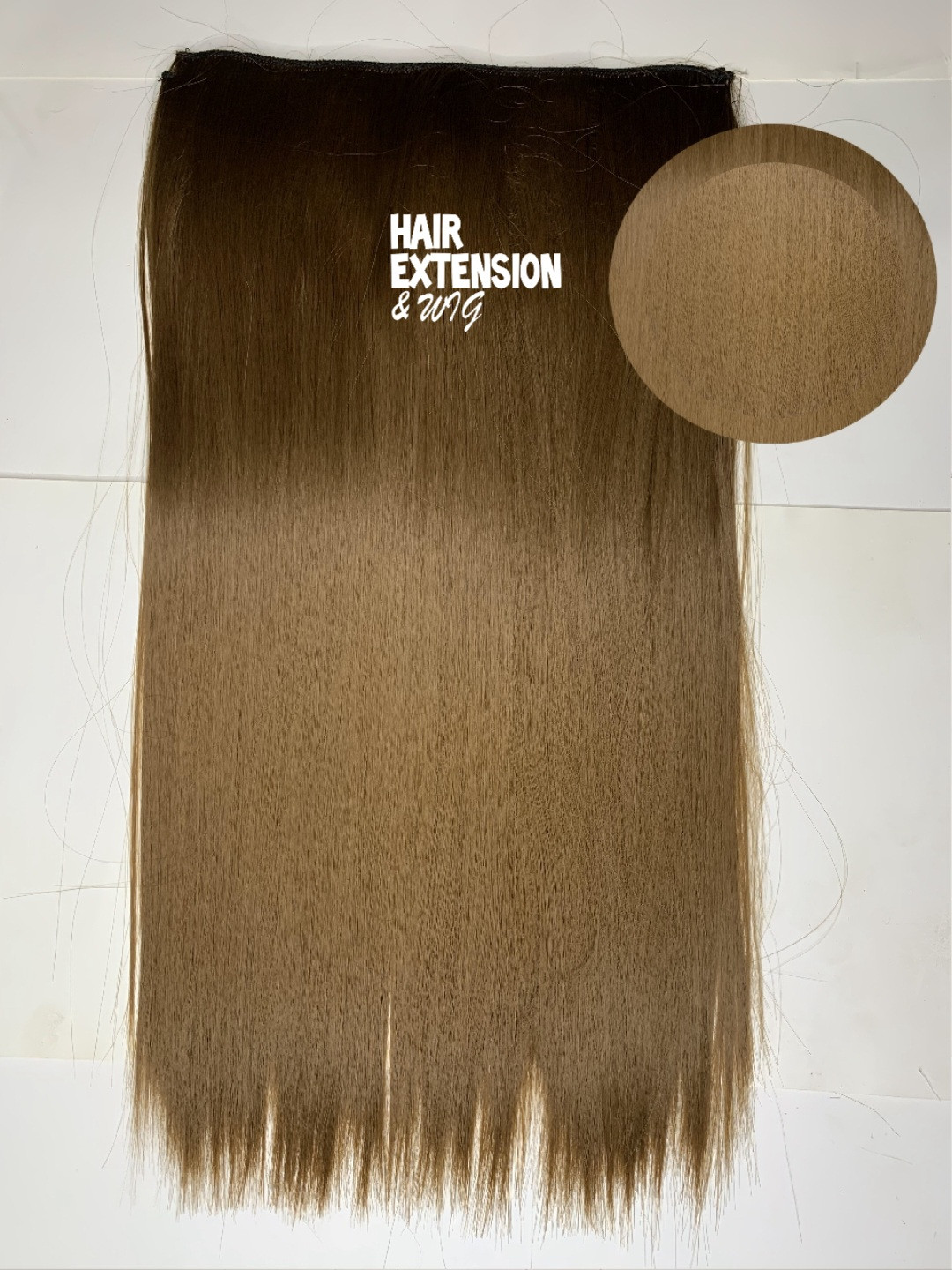 Straight 130G 16" light brown (10) HAIR EXTENSIONS product-image