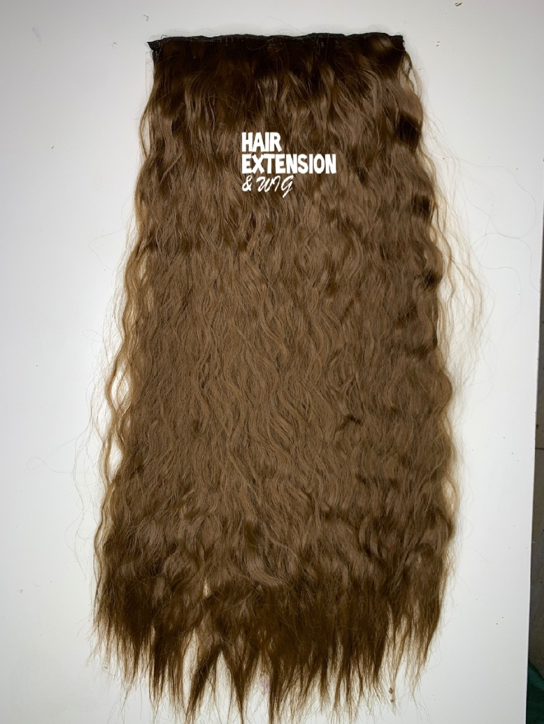 Curly 170G 26" light brown (10) HAIR EXTENSIONS product-image