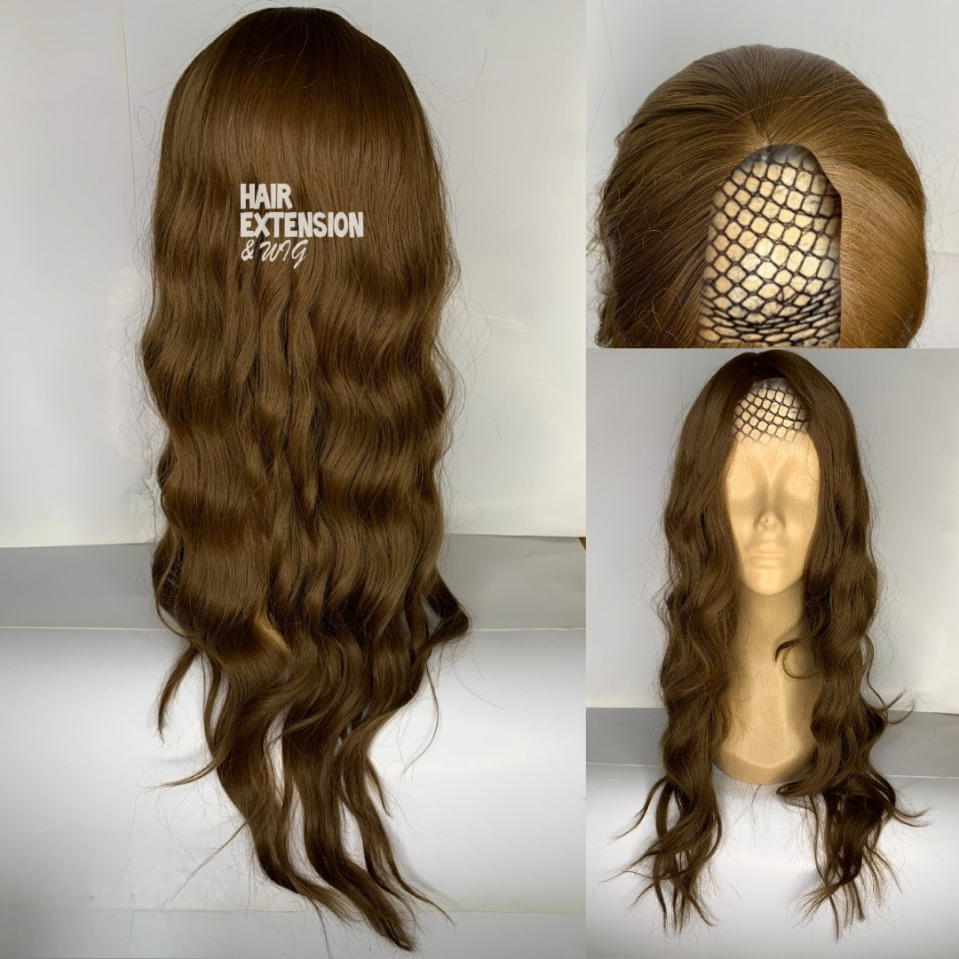 Wavy 230gm "30 inch" light brown (sht10) U_Part_Wig product-image