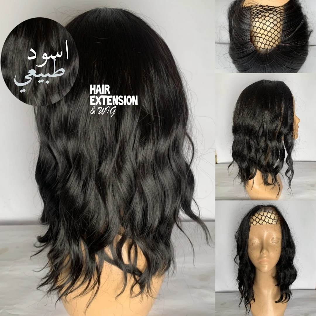 Body Wave "14 inch" natural black (sht3) U_Part_Wig product-image